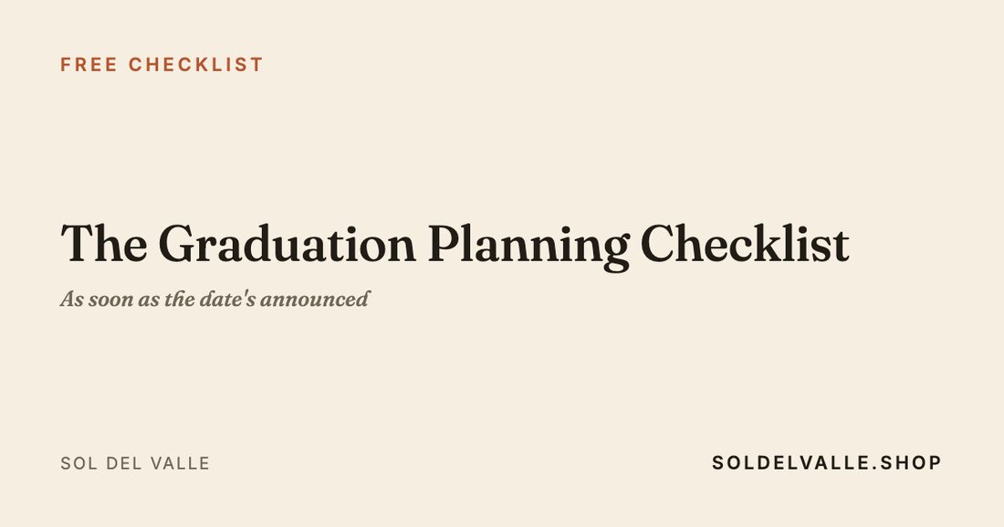 Free graduation checklist