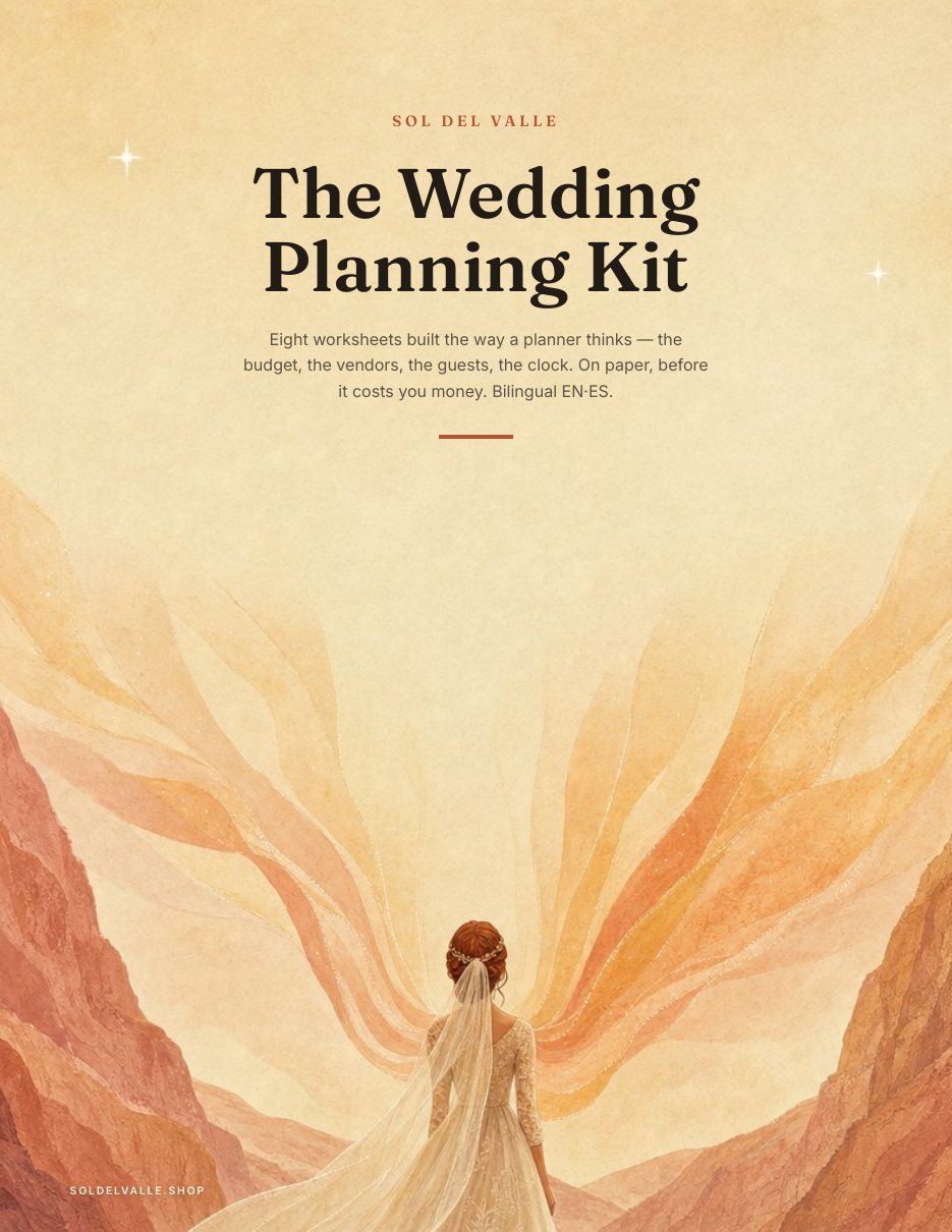 Wedding Planning Kit — cover